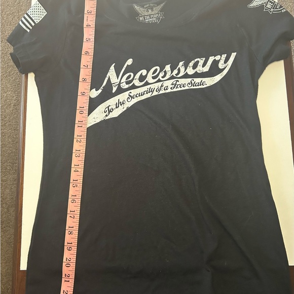 - Necessary to the Security of a free State Ladies T shirt - Picture 7 of 7